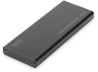 Зовнішня кишеня Digitus для SSD M.2 SATA USB 3.0 Black (DA-71111) - зображення 2