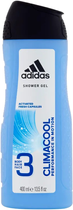 Żel pod prysznic Adidas 3 w 1 do ciała, włosów i twarzy Climacool 400 ml (3614221653715) - obraz 1