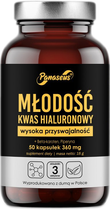 Харчова добавка Panaseus Youth Hyaluronic Acid 50 капсул (5904194061814) - зображення 1