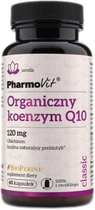 Харчова добавка Pharmovit органічний коензим Q10 120 мг 60 капсул (5902811236508)