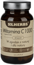 SOLHERBS Witamina C 1000 60 kapsułek (5908224731074)