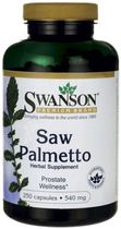 Харчова добавка Swanson Saw Palmetto 540 мг 250 капсул (87614019109) - зображення 1