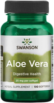 Swanson Aloe Vera 25mg 100 kapsułek (87614141619) - obraz 1