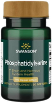 Харчова добавка Swanson Фосфатидилсерин 100 мг 30 капсул (87614021256) - зображення 1