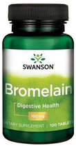 Swanson Bromelina 10 0mg 100 tabletek (87614117409) - obraz 1