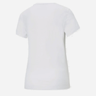 Puma Ess Logo Tee 586774-02 XL Biały (4063697275072) - obraz 5