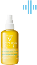 Vichy Capital Soleil sunscreen water dwufazowy nawilżający spray do twarzy i ciała z kwasem hialuronowym SPF 50 200 ml (3337875695145) - obraz 1
