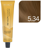 Farba do włosów w kremie Revlon Professional Revlonissimo Colorsmetique 5.34 - Jasny miedziany złoty brąz 60 ml (8432225099644)