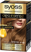 Farba do włosów SYOSS Oleo Intense 8-60 Miodowy blond 115 ml (5201143734172) - obraz 1