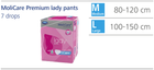 Труси поглинаючі для жінок Hartmann MoliCare Premium lady Рants 7 крапель L 7 шт (4052199276830) - зображення 6