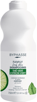 Szampon Byphasse Family Fresh Delice z limonką i zieloną herbatą do normalnych i przetłuszczających się włosów 750 ml (8436097095452) - obraz 1