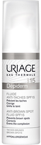 Emulsja do twarzy i ciała Uriage Dépiderm Fluide Anti-Taches SPF 15 Przeciw pigmentacji 30 ml (3661434004506)