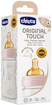 Chicco Original Touch plastikowa butelka do karmienia z lateksowym smoczkiem 0m+ 150 ml Różowy (27610.10) - obraz 4