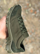 Тактичні демісезонні кросівки олива р40 - зображення 3