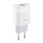 Зарядное устройство Hoco C73A 2USB 2.4A White