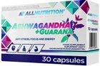 Allnutrition Ashwagandha + Gurana 30 kapsułek (5902837709383) - obraz 1
