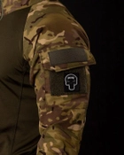 Рубашка боевая тактическая BEZET камуфляж, S - изображение 4
