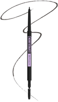 Олівець для брів Maybelline New York Brow Ultra Slim 07 Чорний 0.9 г (3600531579494) - зображення 3