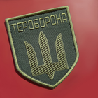 Набор шевронов на липучке Тероборона и Флаг 2 шт - зображення 8