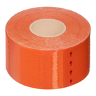 Кінезіо тейп у рулоні 3,8см х 5м 73417 (Kinesio tape) еластичний пластир, Orange - зображення 1