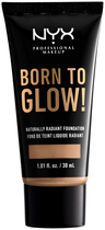 Тональна основа NYX Professional Makeup Born to Glow з натуральним сяючим фінішем 12 Classic tan 30 мл (0800897190453) - зображення 1
