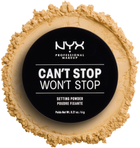 Puder wykończeniowy NYX Professional Makeup Can`t Stop Won`t Stop Puder utrwalający 06 Banana 6 g (0800897183745) - obraz 3