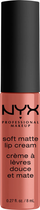 Szminka w płynie NYX Professional Makeup Soft Matte Lip Cream 59 San Diego (0800897156053)