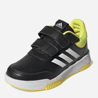 Buty sportowe chłopięce na rzepy Adidas Tensaur Sport 2.0 CF GW6441 29 Czarne z żółtym (4065426084672) - obraz 6