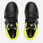 Buty sportowe chłopięce na rzepy Adidas Tensaur Sport 2.0 CF GW6441 30 Czarne z żółtym (4065426084535) - obraz 7