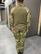 Армійська тактична сорочка Убакс зі вставками під лікті Wolftrap Піксель L - зображення 4