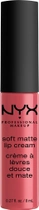 Szminka w płynie NYX Professional Makeup Soft Matte Lip Cream 08 San Paulo (800897142896) - obraz 1