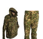 Куртка тактична розмір 50, літня куртка камуфляж хижак тканина ріп-стоп, куртка військова армійська для ЗСУ - зображення 6