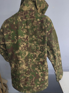 Куртка тактическая размер 46, летняя ветровка камуфляж хищник ткань рип-стоп, куртка военная армейская для ВСУ - изображение 3