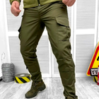 Тактические брюки НГУ Rip Stop 64 Олива - изображение 2