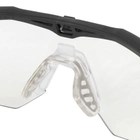 Балістичні окуляри Revision StingerHawk з прозорою лінзою Чорний 2000000130835 - зображення 4