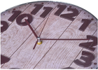 Zegar Ścienny Technoline WT7430 Wood Board Loft Multicolour (4029665074306) - obraz 3