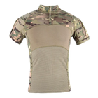 Убакс летняя тактическая боевая рубашка с коротким рукавом ClefersTac UBACS SH - Размер: M, Мультикам (50230757) - зображення 1