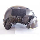 Тактические очки с Рельсовым Креплением для шлема FAST MICH ClefersTac S81 - Маска для шлема 3мм, Баллистические очки, Защитная маска на каску (50230759) - изображение 6