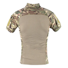 Убакс летняя тактическая боевая рубашка с коротким рукавом ClefersTac UBACS SH - Размер: M, Мультикам (50230757) - зображення 3