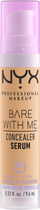 Консилер-сироватка NYX Professional Makeup Bare With Me 06 Tan 9.6 мл (800897129811) - зображення 1