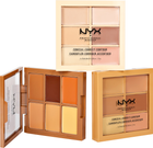 Палітра кремових консилеров NYX Professional Makeup 3C Palette - Conceal, Correct, Contour 01 Light 9 г (800897831479) - зображення 4