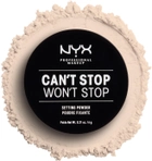 Фінішна пудра NYX Professional Makeup Can`t Stop Won`t Stop Setting Powder 01 Light 6 г (800897183691) - зображення 3