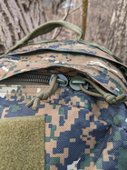 Тактический рюкзак St.Baos 601 военный рюкзак на 40 литров Пиксель marpat (601-marpat) - изображение 9