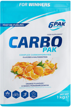 Suplement diety w proszku 6Pak carbo Pak 1000g orange (5902811812702) - obraz 1