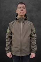 Куртка Тактическая Softshell Tactic (Олива) 48 - изображение 1