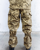 Штаны тактические полевые военная форма хлопок 100% камуфляж пиксель ВСУ МM14 52-54, зріст 5/6 - изображение 4