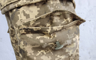 Штани тактичні польові військова форма бавовна 100% камуфляж піксель ЗСУ МM14 56-58, зріст 5/6 - зображення 8
