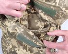 Куртка парка анорак військова форма бавовна 100% камуфляж піксель ЗСУ МM14 56-58, зріст 3/4 - зображення 6