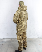 Куртка парка анорак військова форма бавовна 100% камуфляж піксель ЗСУ МM14 56-58, зріст 3/4 - зображення 8
