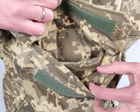 Куртка парка анорак військова форма бавовна 100% камуфляж піксель ЗСУ МM14 48-50, зріст 5/6 - зображення 6